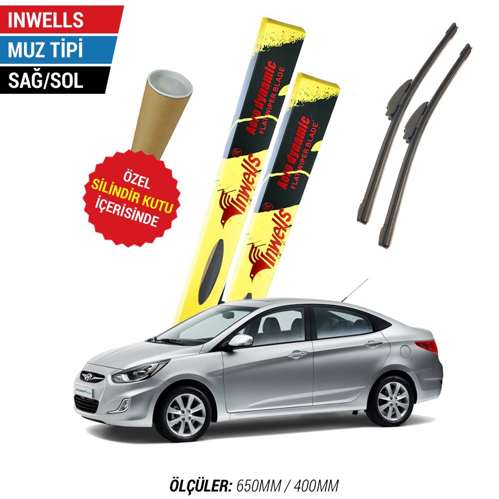 Hyundai Accent Blue İnwells Muz Silecek (2011-2015)