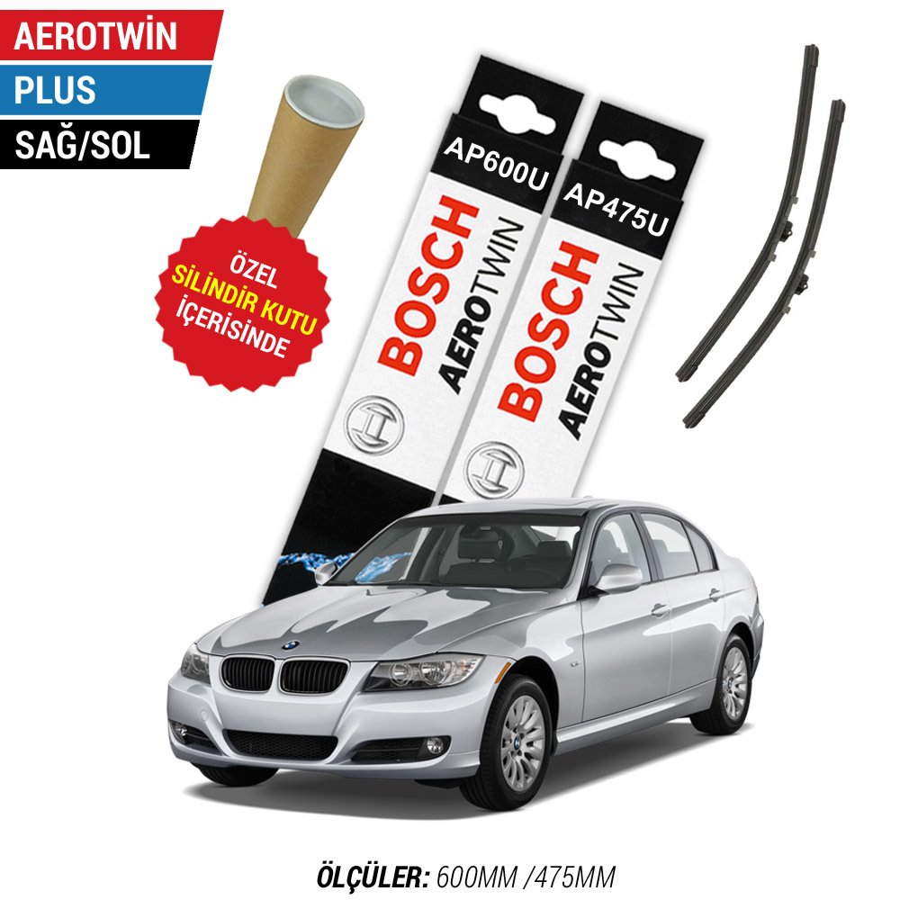 BMW E90 Silecek Takımı (2009-2012) Bosch Aerotwin Plus