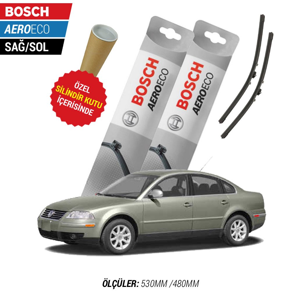 VW Passat Muz Silecek (2002-2005) Bosch Aeroeco