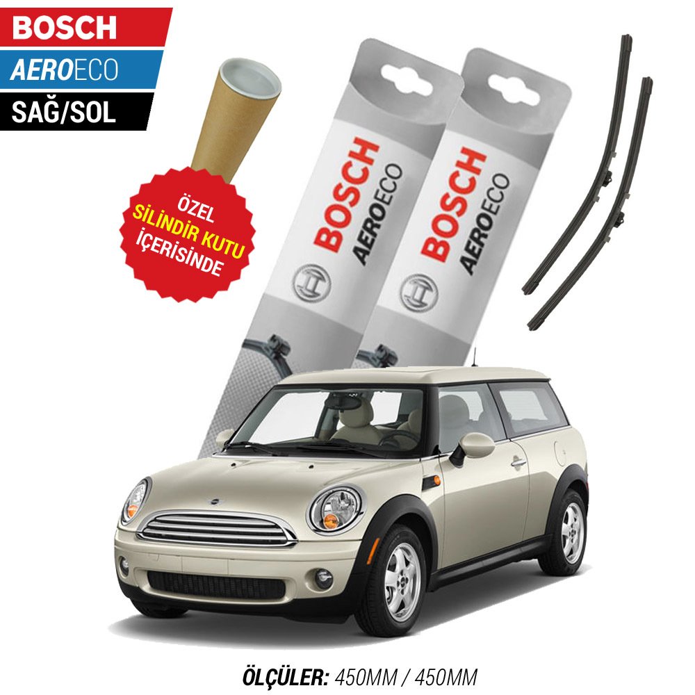 Mini Cooper Clubman Silecek Takımı (2008-2011) Bosch Aeroeco