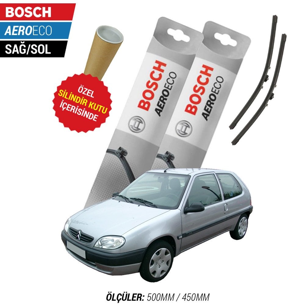 Citroen Saxo Silecek Takımı (1996-2003) Bosch Aeroeco