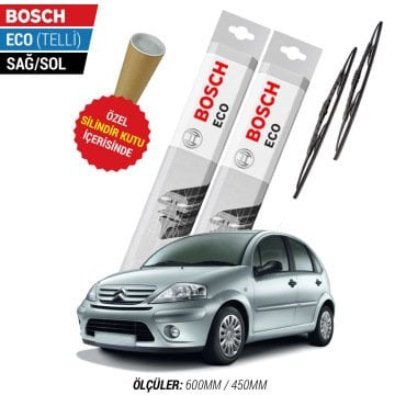 Citroen C3 Silecek Takımı (2002-2009) Bosch Eco