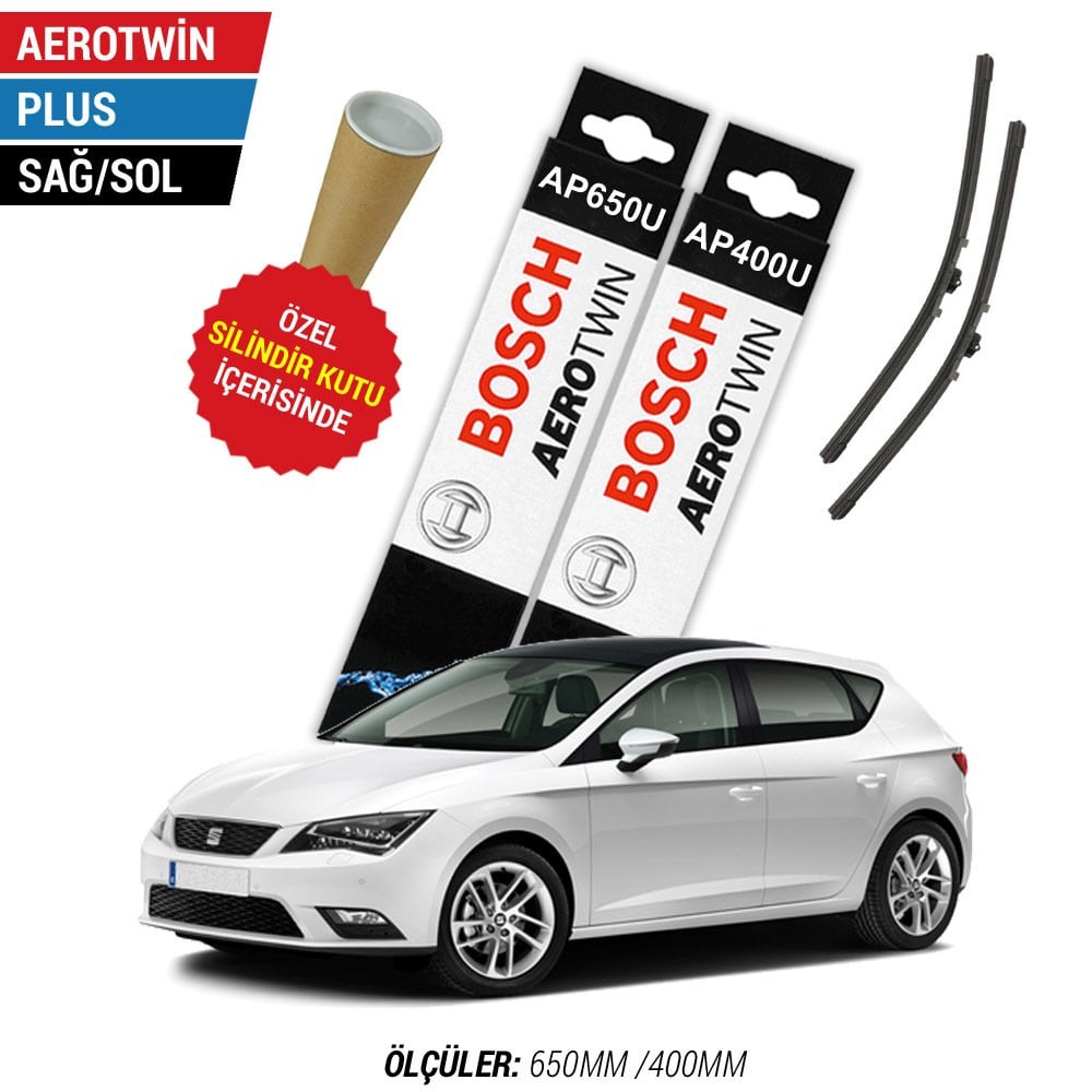 Seat Leon Silecek Seti (2013-2020 MK3) Bosch Aerotwin Plus