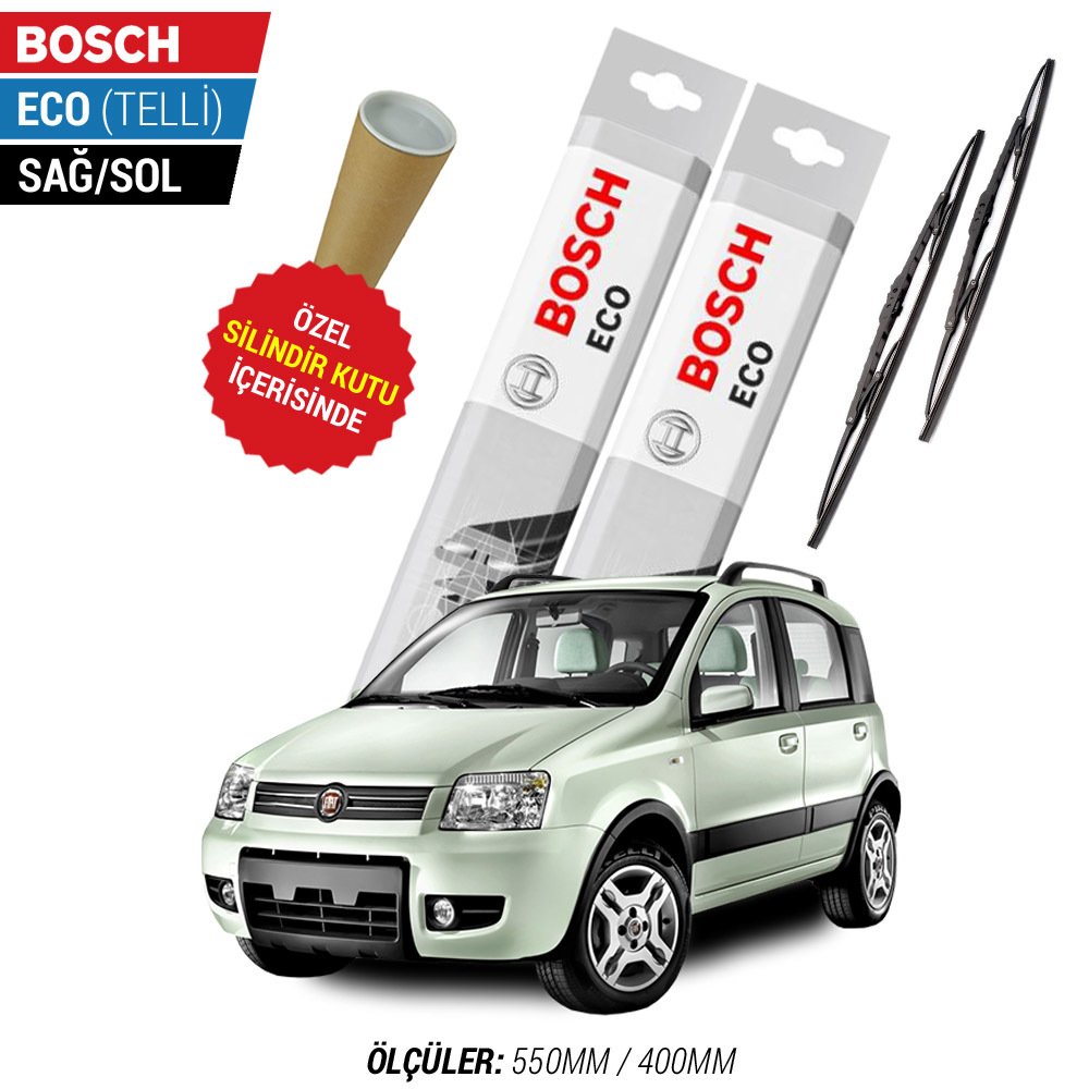 Fiat Panda Silecek Takımı (2004-2012) Bosch Eco