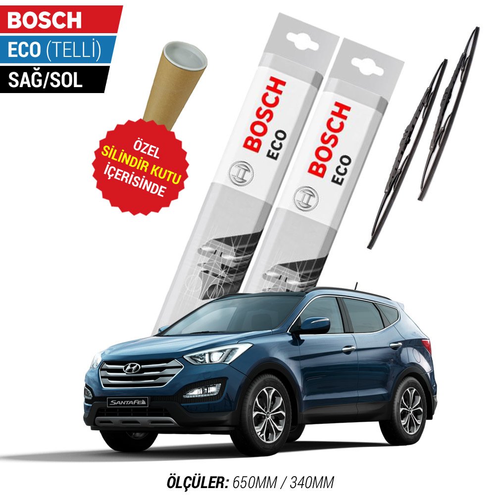 Hyundai Santa Fe Silecek Takımı (2013-2015) Bosch Eco