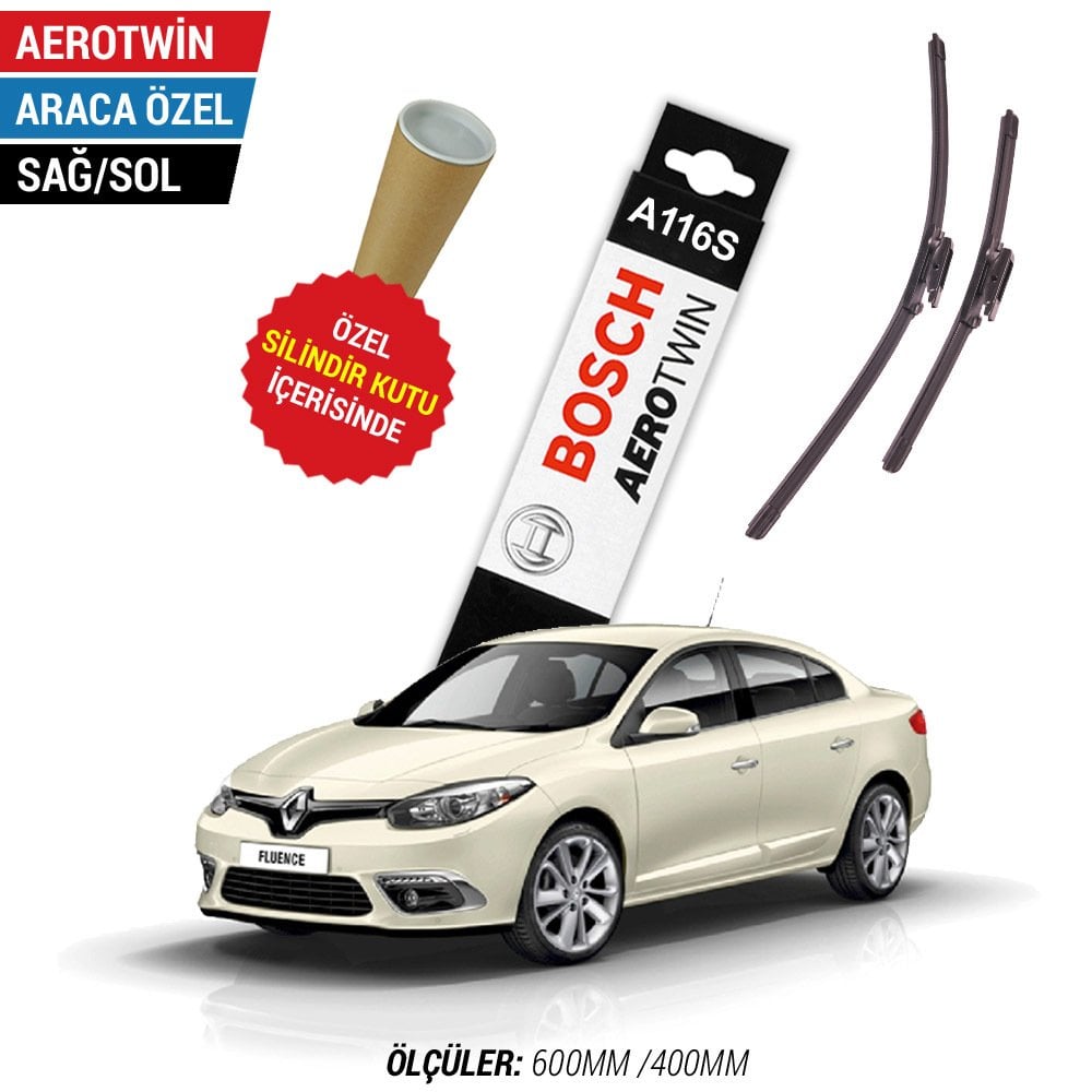 Renault Fluence Silecek (2010-2017) Bosch Aerotwin A116S