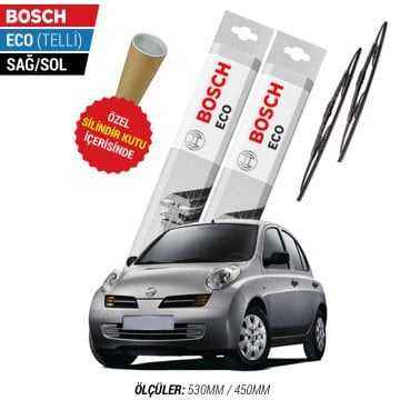 Nissan Micra Silecek Takımı (2005-2010) Bosch Eco