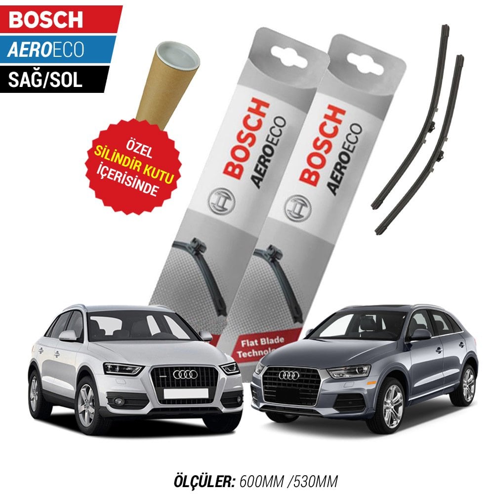 Audi Q3 Silecek Takımı (2011-2017) Bosch Aeroeco