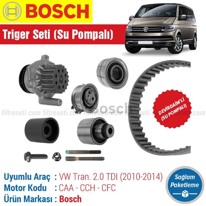 VW Transporter T5 2.0 TDI Bosch Triger Seti (2010-2014)