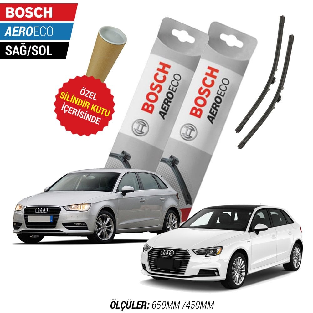 Audi A3 Silecek Takımı (2013-2020) Bosch Aeroeco
