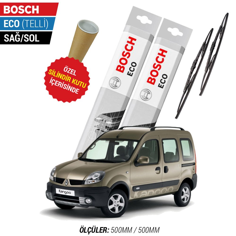 Renault Kangoo Silecek Takımı (1998-2007) Bosch Eco