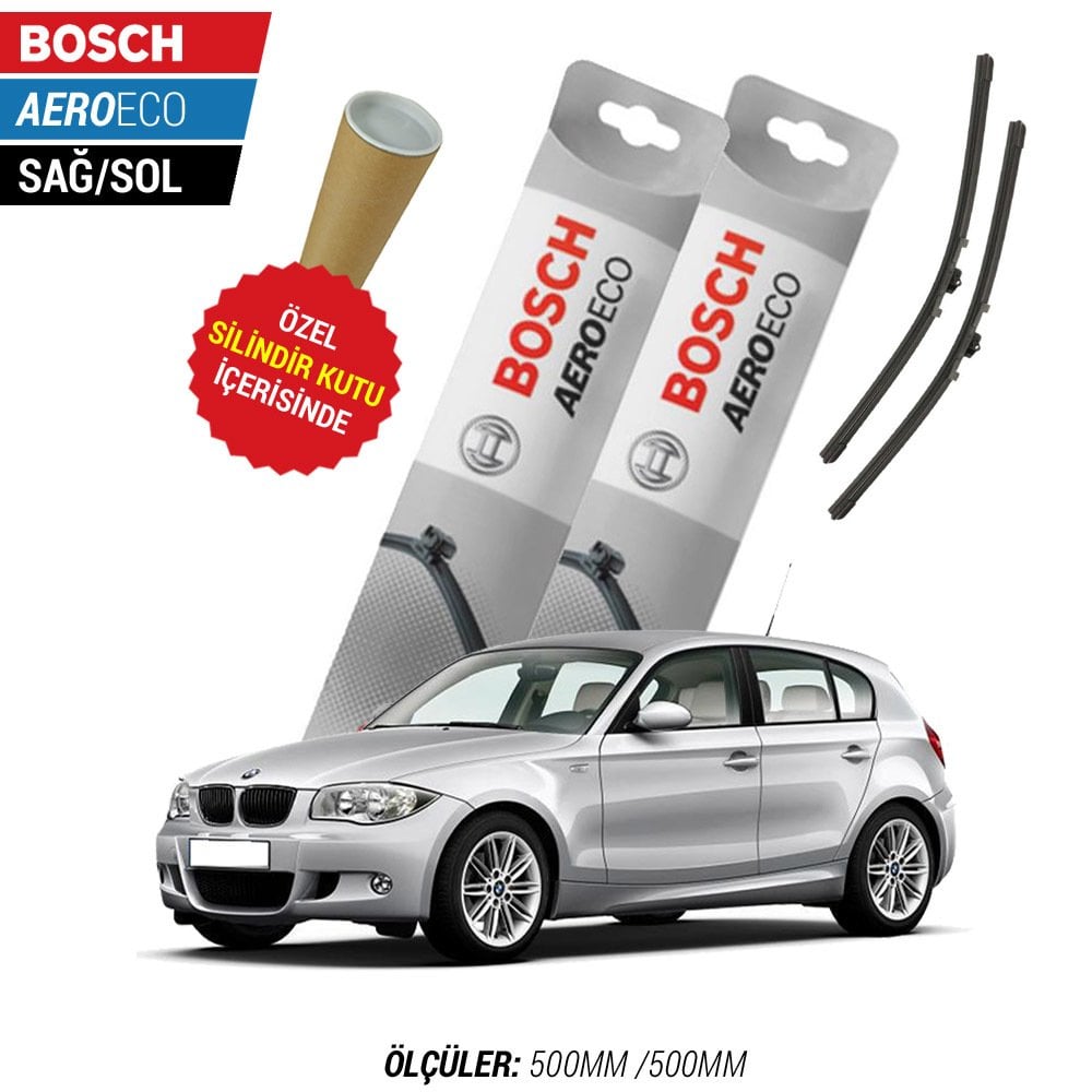 Bmw 116 Silecek Seti (2004-2011 E81-E87) Bosch Aeroeco