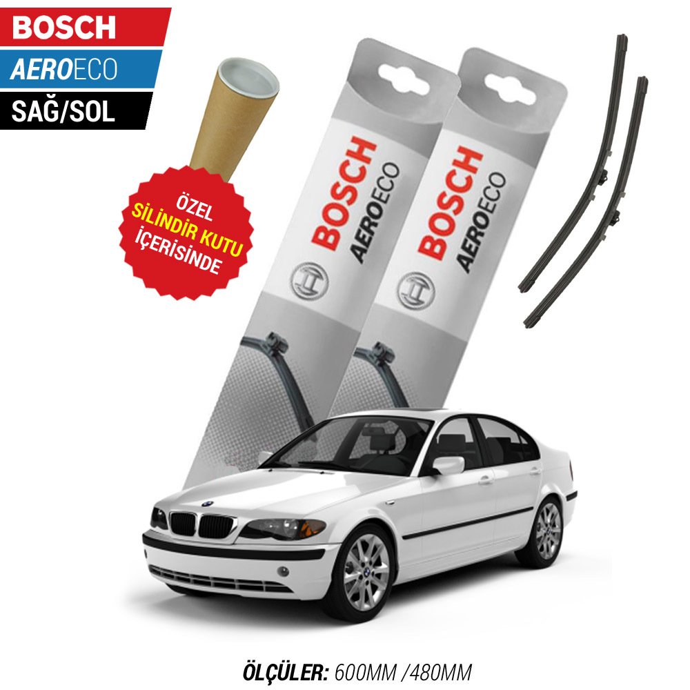 Bmw E46 Silecek Takımı (1998-2005) Bosch Aeroeco