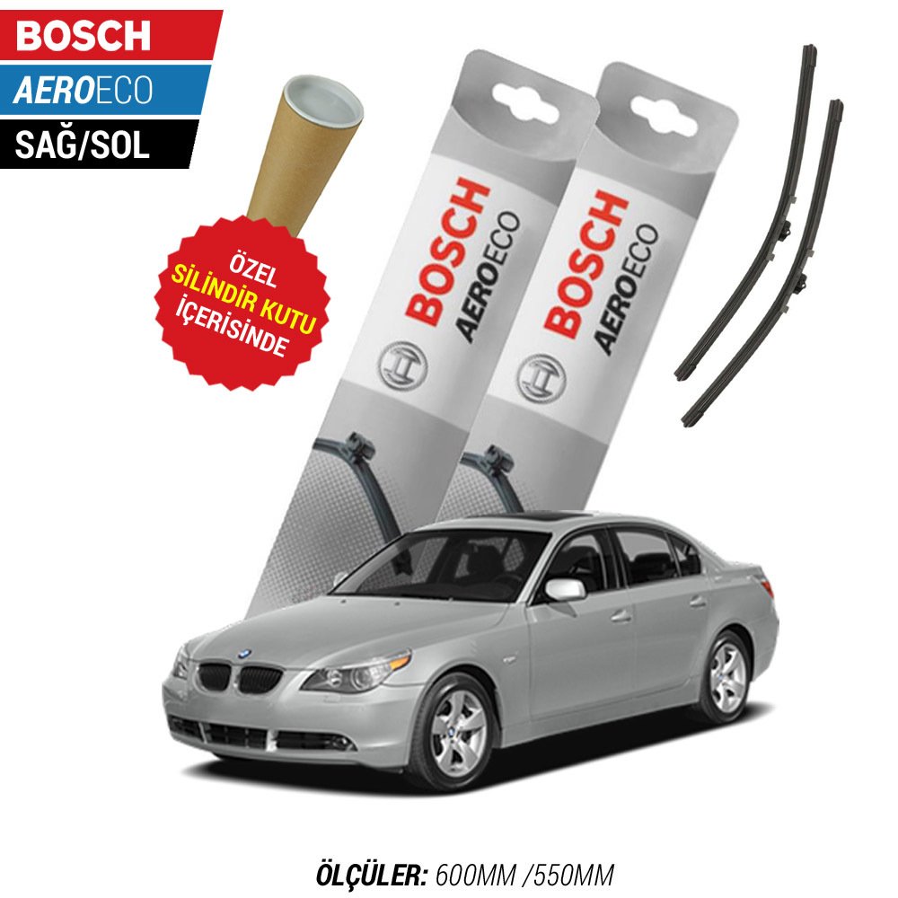 BMW E60 Silecek Takımı (2004-2009) Bosch Aeroeco