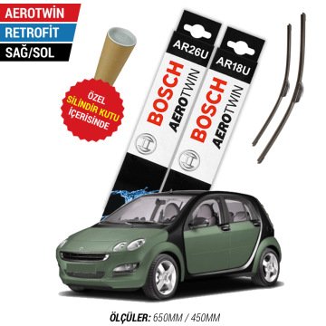 Smart Forfour Silecek Takımı (2004-2007) Bosch Aerotwin