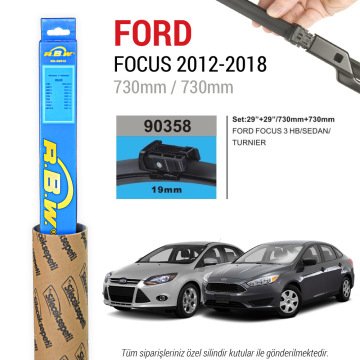 Ford Focus 3 RBW Muz Silecek Takımı (2012-2018)
