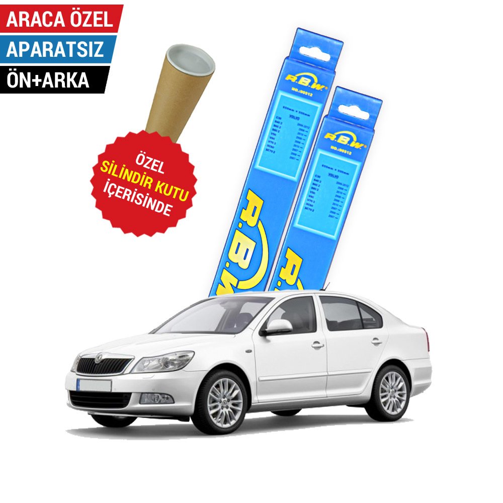 Skoda Octavia Ön Arka Silecek Takımı (2006-2012) RBW