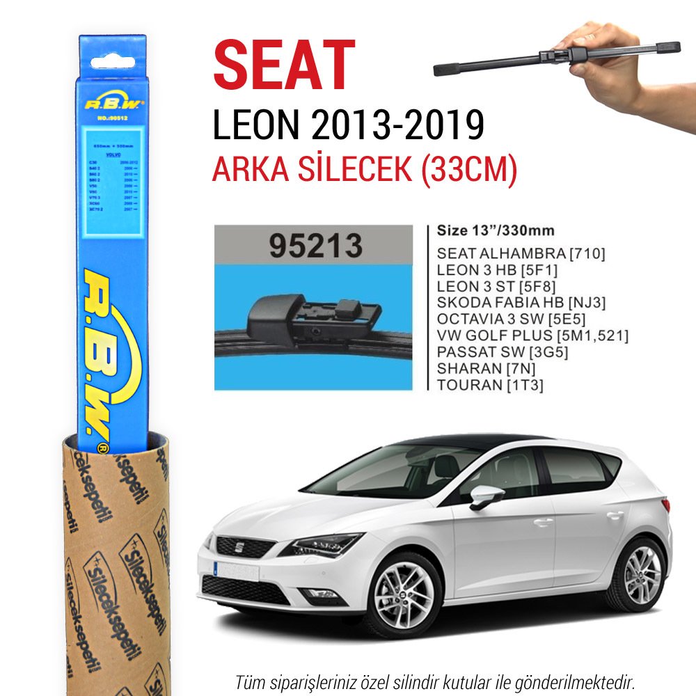 Seat Leon RBW Arka Silecek (2013-2020 MK3)