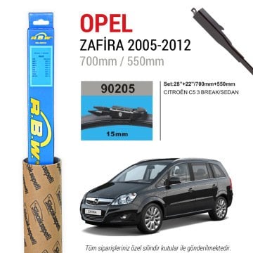 Opel Zafira RBW Muz Silecek Takımı (2005-2012)