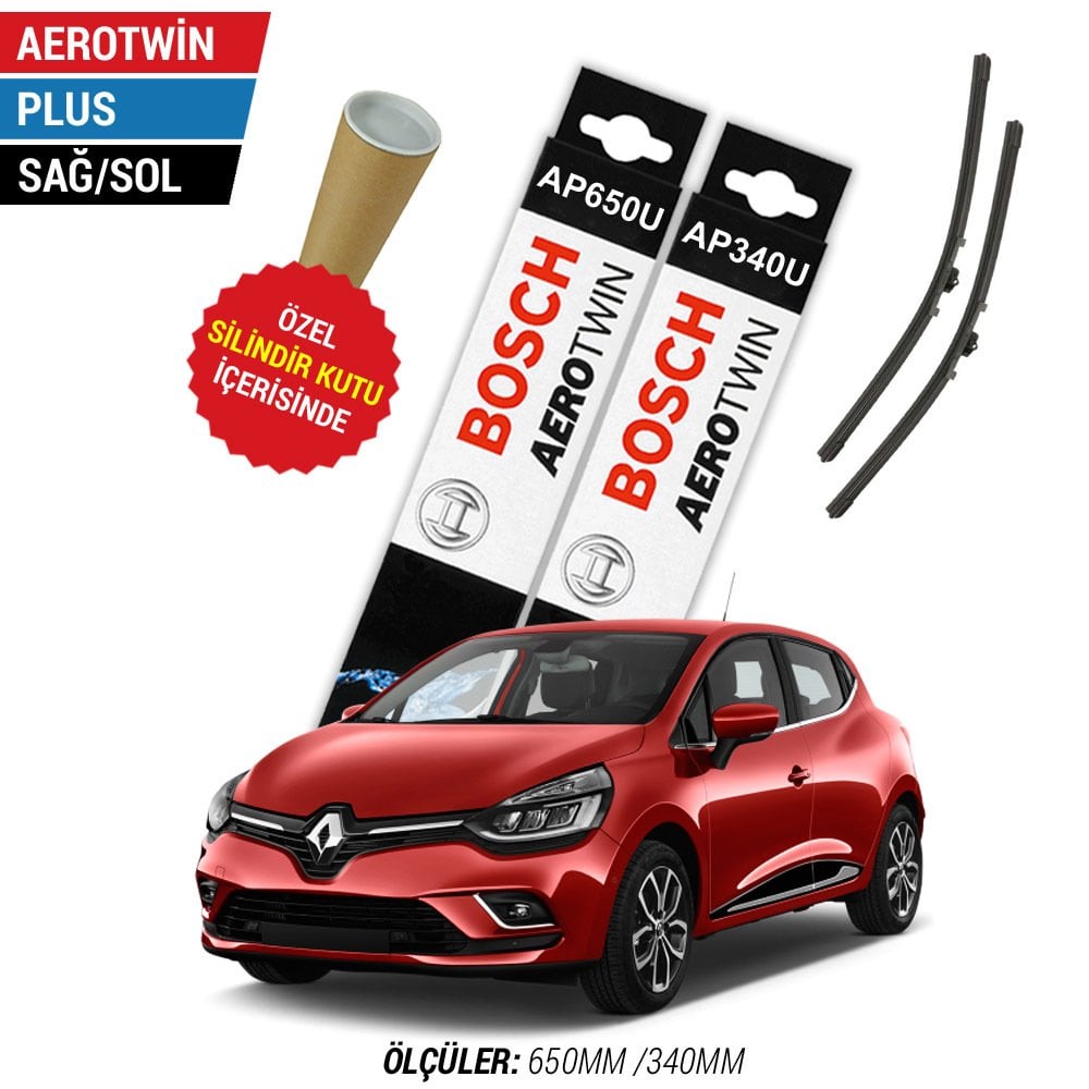 Renault Clio 4 Silecek Takımı (2012-2020) Bosch Aerotwin Plus