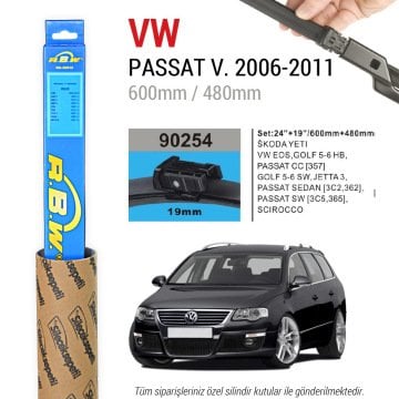 VW Passat Variant RBW Muz Silecek Takımı (2006-2011)