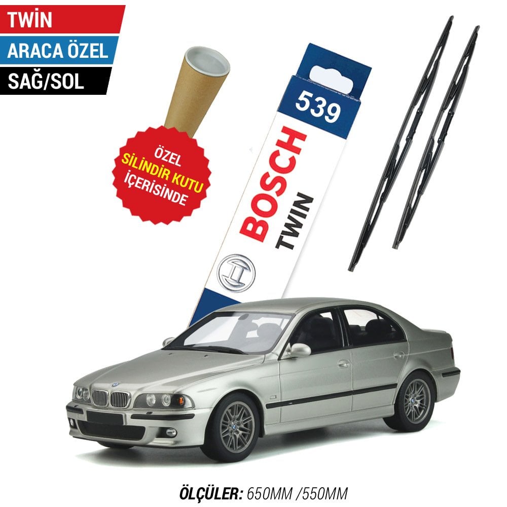 BMW E39 Silecek Takımı (1996-2003 E39) Bosch Twin