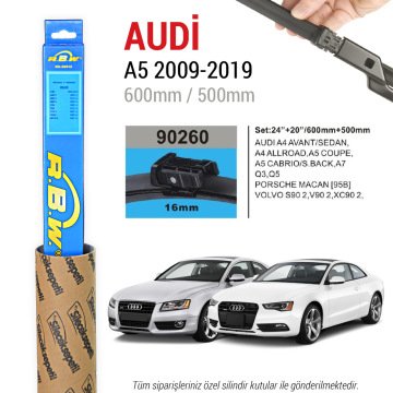 Audi A5 RBW Muz Silecek Takımı (2009-2020)
