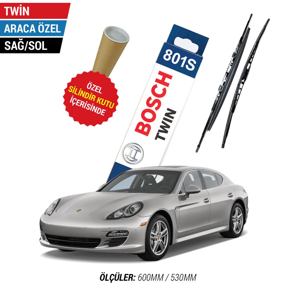 Porsche Panamera Silecek (2009-2013) Bosch Twin 801S