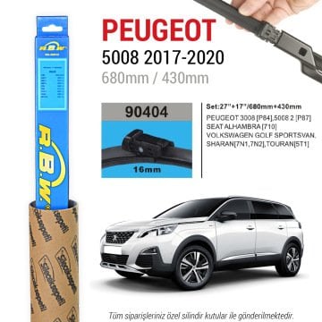 Peugeot 5008 RBW Muz Silecek Takımı (2017-2021)