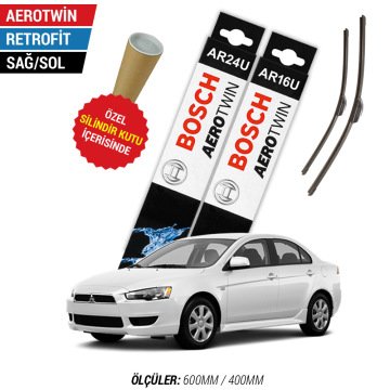 Mitsubishi Lancer Silecek Takımı (2009-2013) Bosch Aerotwin