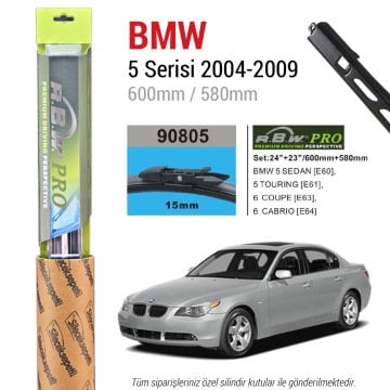 BMW 5 Serisi E60 RBW Pro Muz Silecek Takımı (2004-2009)