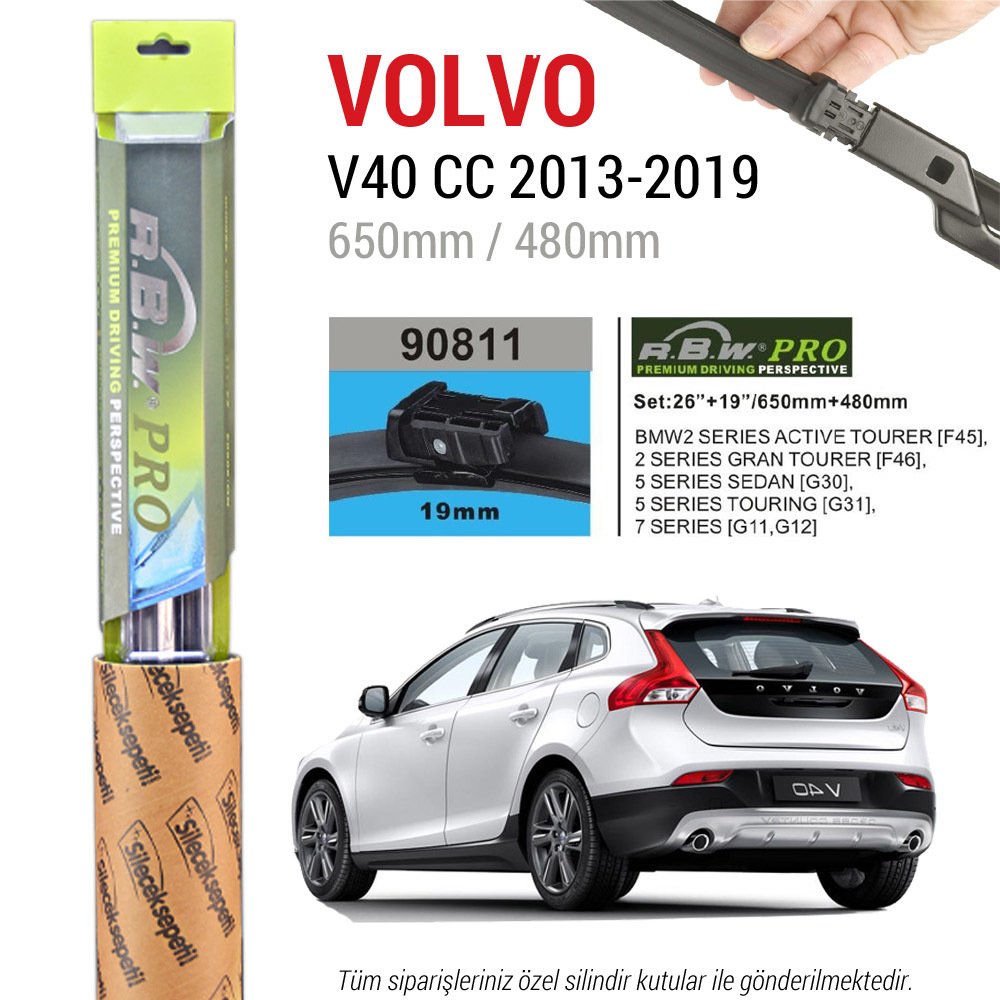 Volvo V40 Cross Country RBW Pro Silecek (2013-2019)