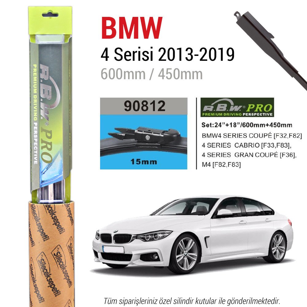 Bmw 4 Serisi RBW Pro Muz Silecek (2013-2019)