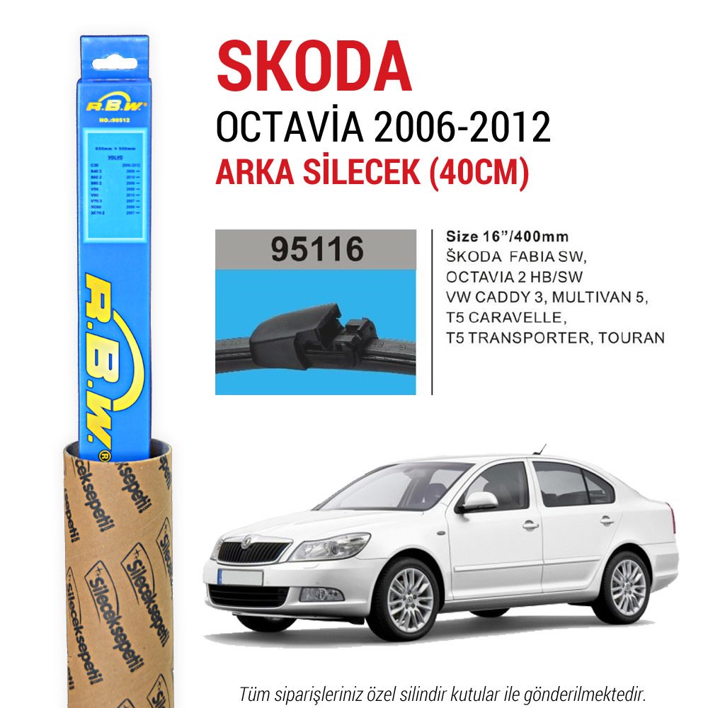 Skoda Octavia RBW Arka Silecek (2006-2012)