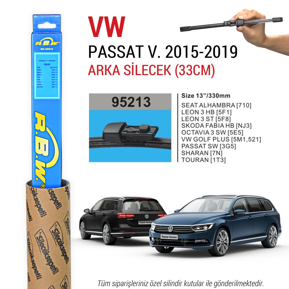 VW Passat Variant RBW Arka Silecek (2015-2019)