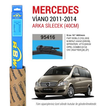 Mercedes Viano RBW Arka Silecek (2011-2014)