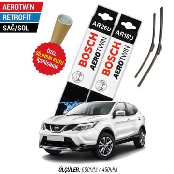 Nissan Qashqai Silecek Takımı (2014-2021) Bosch Aerotwin