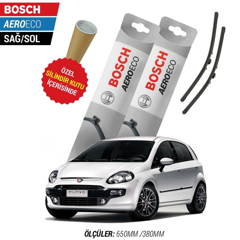Fiat Punto Evo Muz Silecek (2009-2014) Bosch Aeroeco