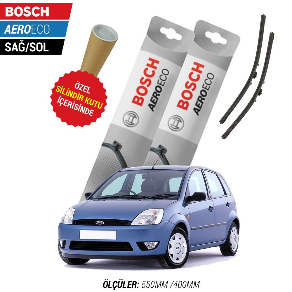 Ford Fiesta Muz Silecek (2002-2008) Bosch Aeroeco