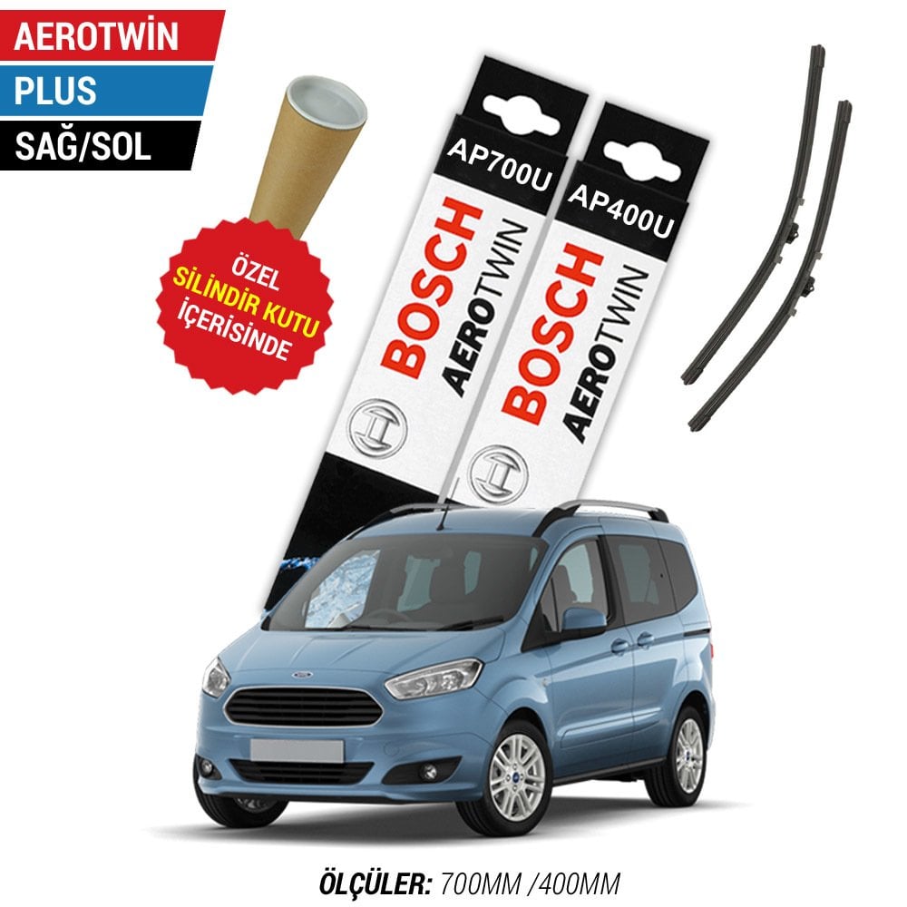 Ford Courier Silecek Seti (2014-2022) Bosch Aerotwin Plus