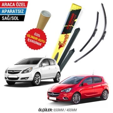 Opel Corsa D / E İnwells Muz Silecek Takımı (2006-2019)