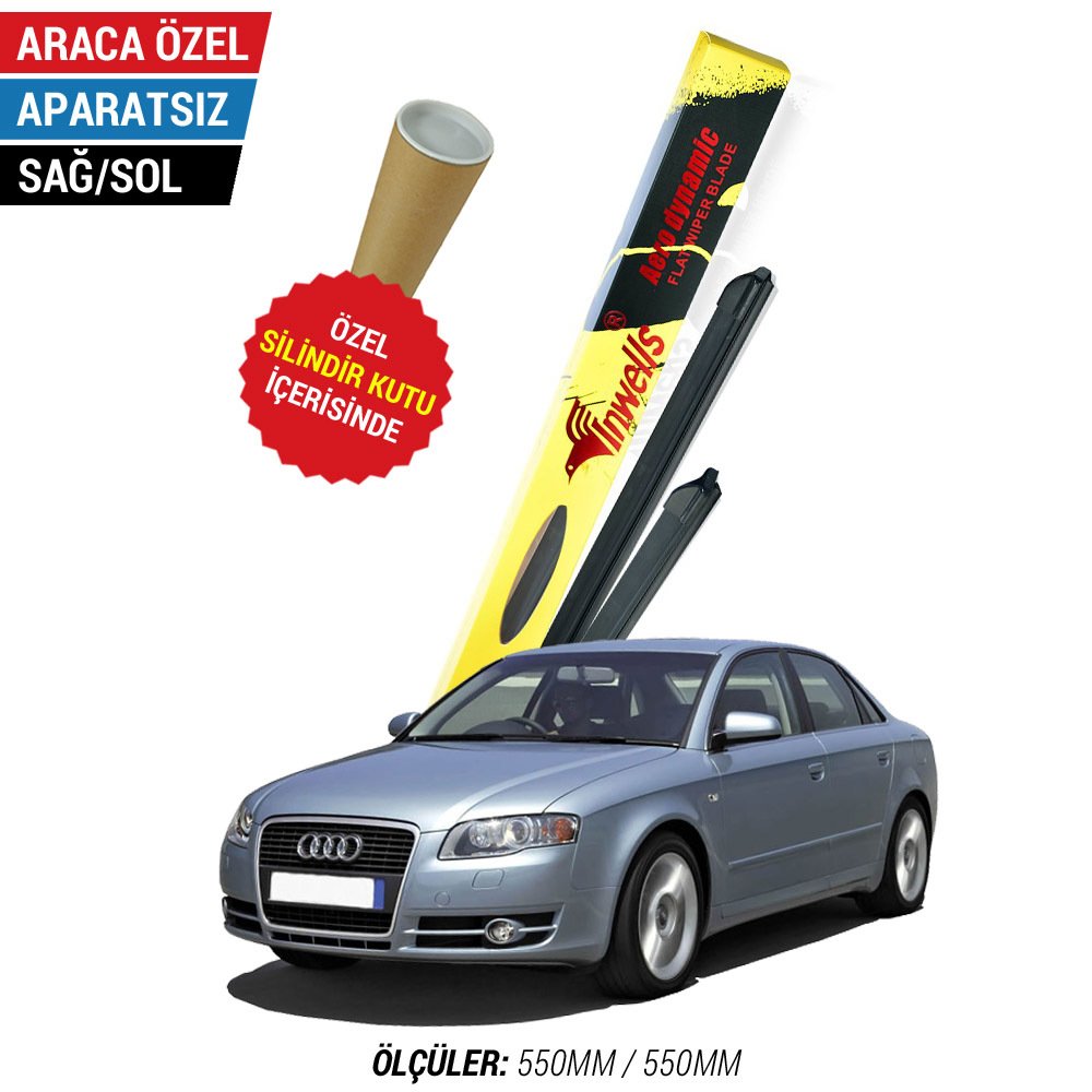 Audi A4 İnwells Silecek Takımı (2004-2008 B7)