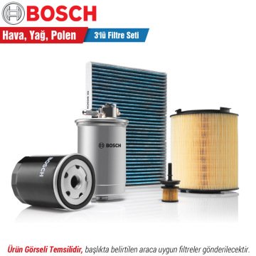 Nissan Qashqai 1.6 DCI Bosch Filtre Bakım Seti (2014-2018)