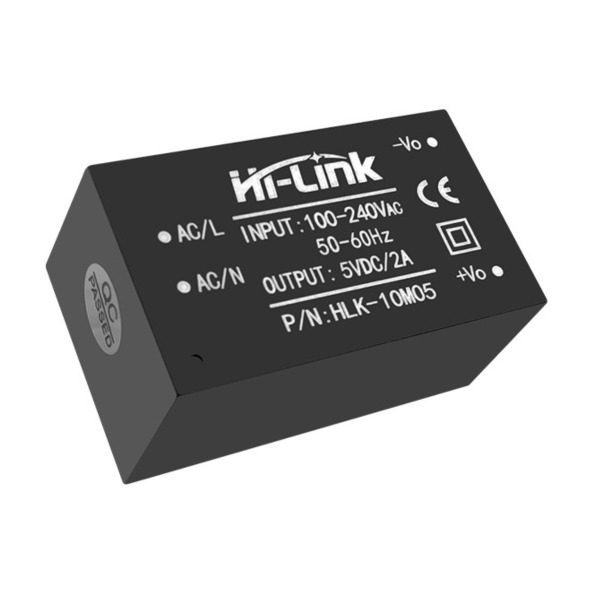 Hi-Link Ac 220v -Dc 5V Dönüştürücü 10W Güç kaynağı HLK-10M05 2000Ma