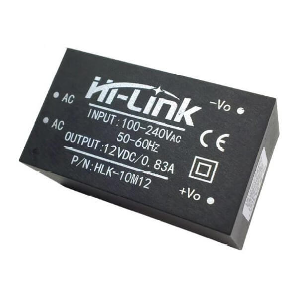 Hi-Link Ac 220v -Dc 24V Dönüştürücü 10W Güç kaynağı HLK-10M24   420Ma
