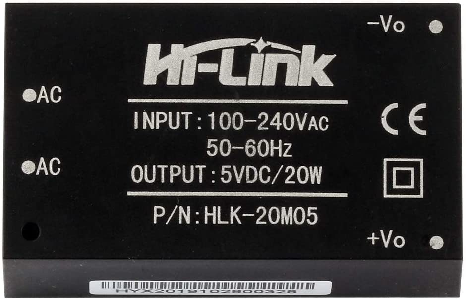 Hi-Link Ac 220v -Dc 5V Dönüştürücü 20W Güç kaynağı HLK-20M05  4000ma
