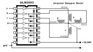 ULN2003 - DIP16 Entegre