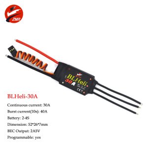 Zmr 30a Blheli Esc Fırçasız Motor Sürücü