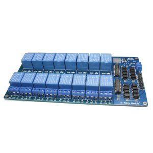 16 lı 5V Röle Devresi -  16 kanal  - 16 Way Relay Board