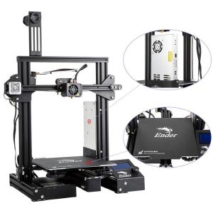 Creality Ender 3 Pro 3D Yazıcı Sessiz Anakartlı TMC2208 Sessiz Sürücülü Versiyon